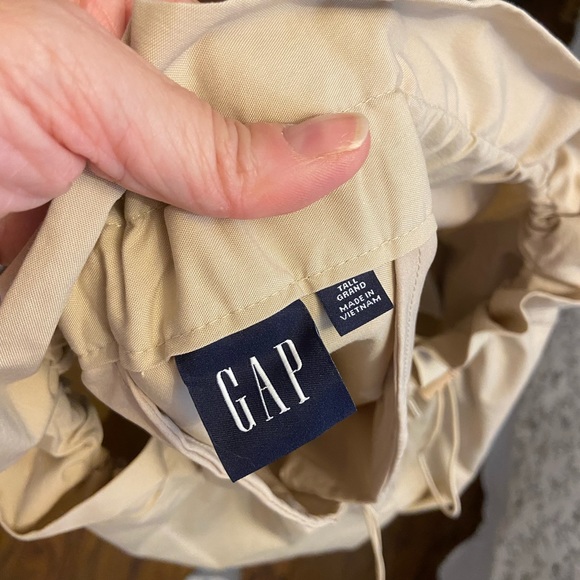 Gap paper bag pants, wmns tall size large - Picture 3 of 7